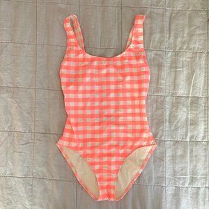 SOLID & STRIPED Anne-Marie Gingham Swimsuit